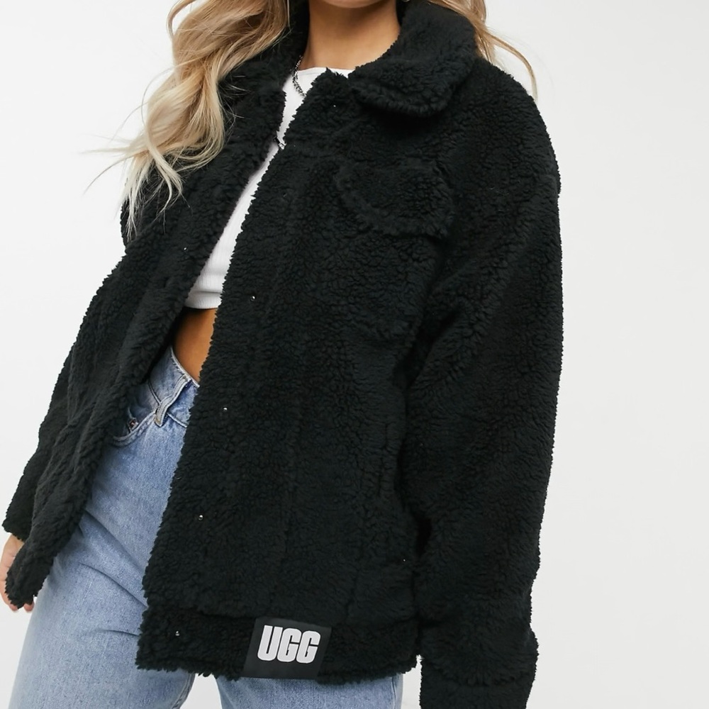 UGG Shearling Trucker Jacket Medium